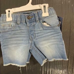 Toddler girls Jean Shorts-Blue